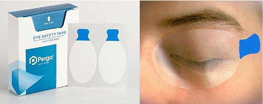 Eye Safety Tape Sensitve